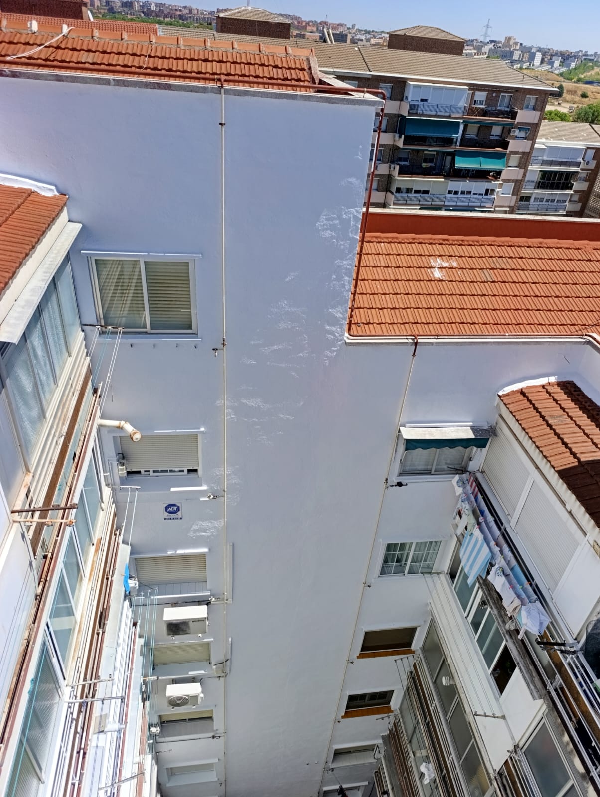 Pintura de patios interiores